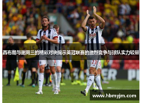 西布朗与谢周三的精彩对决揭示英冠联赛的激烈竞争与球队实力较量